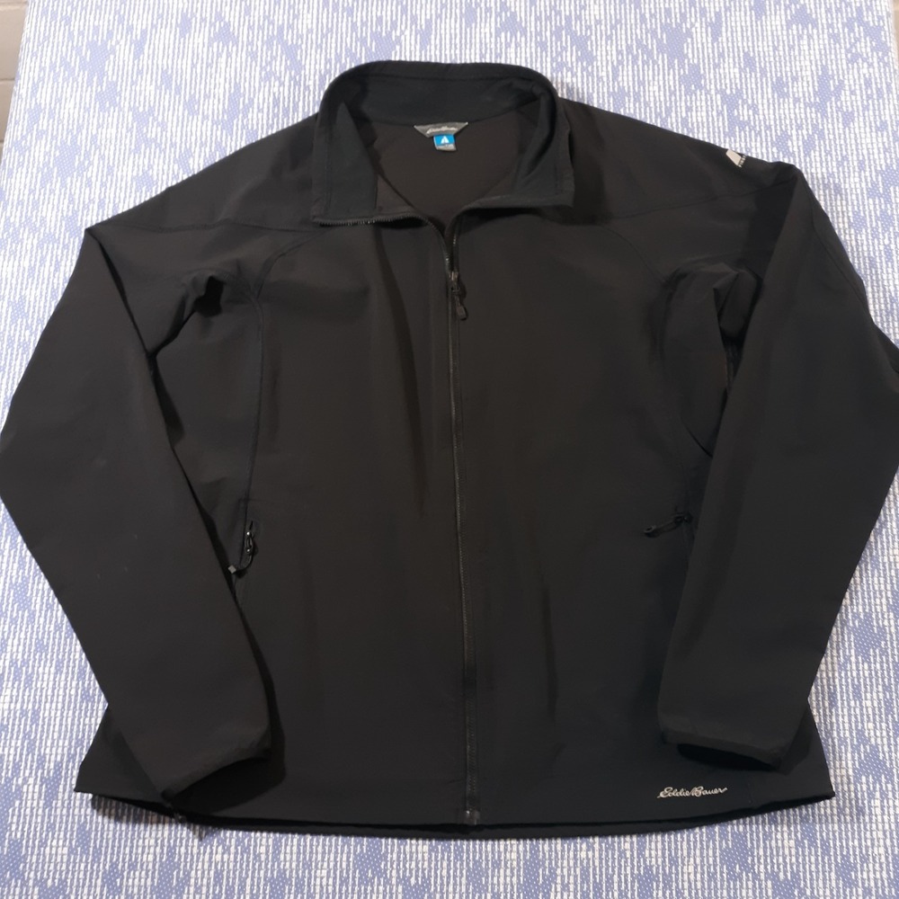 Eddie Bauer Jacket Womens 2XL Tall Full Zip First Ascent Hiking Outdoor Nylon